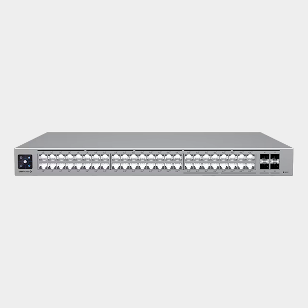 Switch UniFi USW-Pro-Max-48-PoE – 48 Puertos, 720W PoE+/PoE++, L2/L3, 4 SFP+ 10GbE