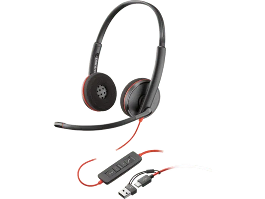 Audifono Poly 3220 Stero Usb 8X228A6