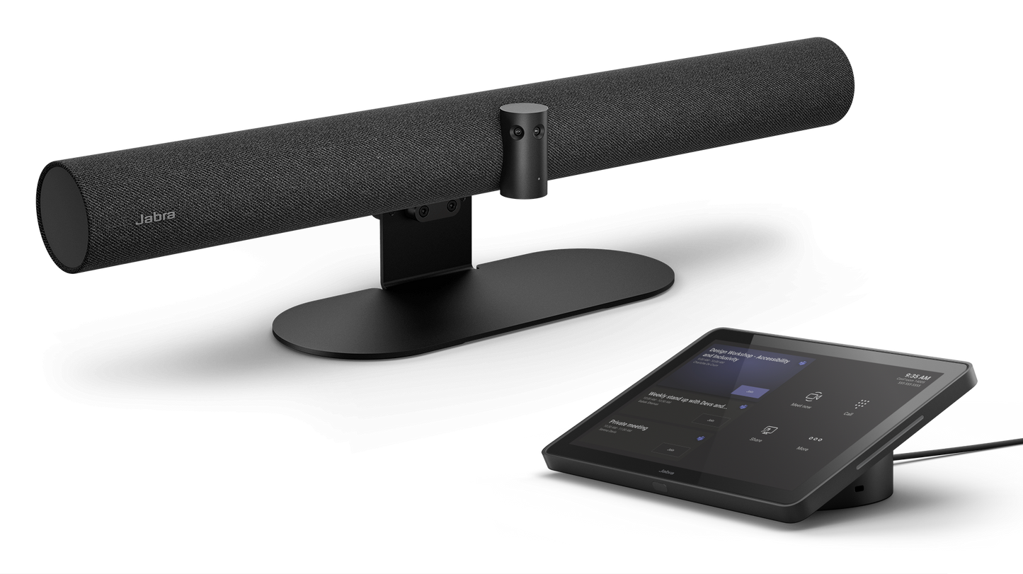 Jabra PanaCast 50 Video Bar System – 4K Panorámico 180°, Zoom Rooms & MS Teams, IA Integrada