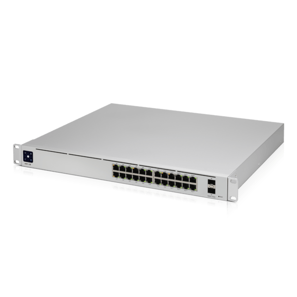 Switch UniFi USW-24-POE – 24 Puertos GbE, 95W PoE+ + 2 SFP
