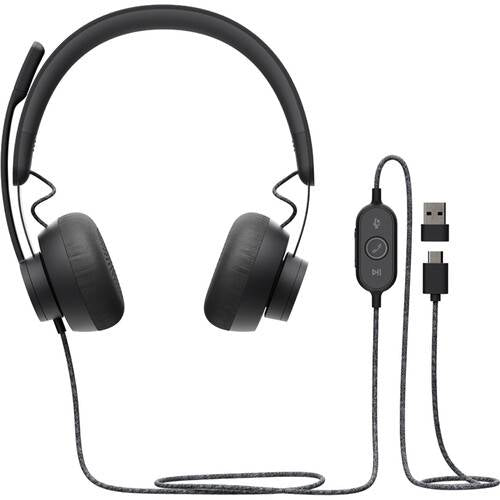 Audifonos LOGITECH ZONE WIRED USB - C, USB - A 981 - 000876 - Smarthold