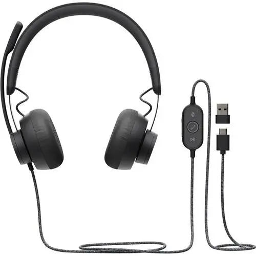 Audifonos LOGITECH ZONE WIRED USB - C, USB - A 981 - 000876 - Smarthold