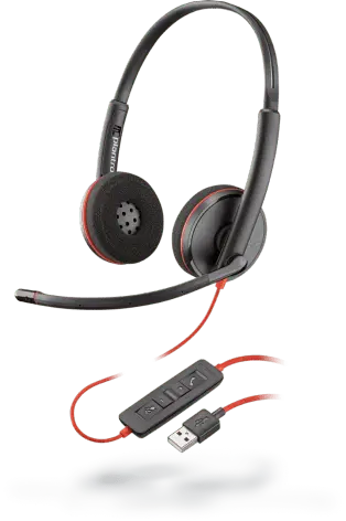 Audifonos POLY C3220 Stereo USB - A Auricular pn:80S02A6 - Smarthold