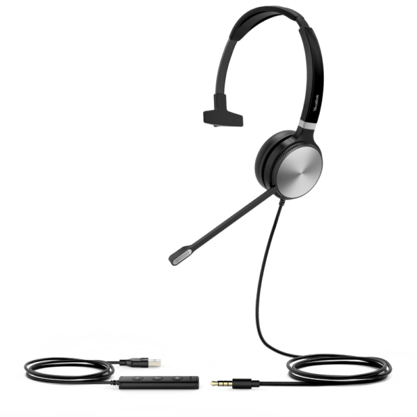 Audifonos YEALINK UH36 MONO USB + JACK 3.5 MM - Smarthold