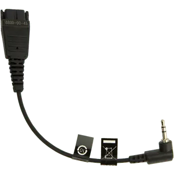 JABRA (QD) TO 2.5 MM JACK CORD 8800 - 00 - 46 - Smarthold