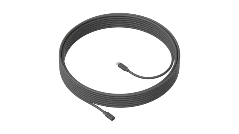 LOGITECH MEETUP 10M MIC CABLE - GRAPHIT 950 - 000005 - Smarthold