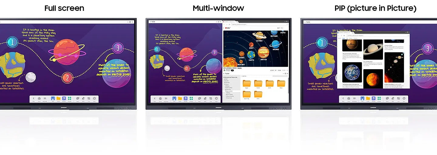 pantalla interactiva samsung