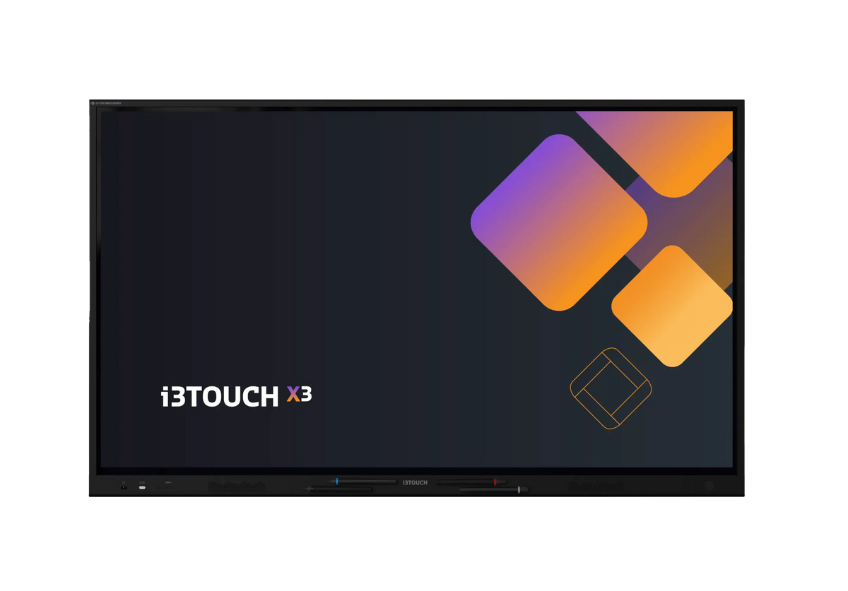 Pantalla interactiva i3TOUCH X3 4K para colaboración empresarial en Chile