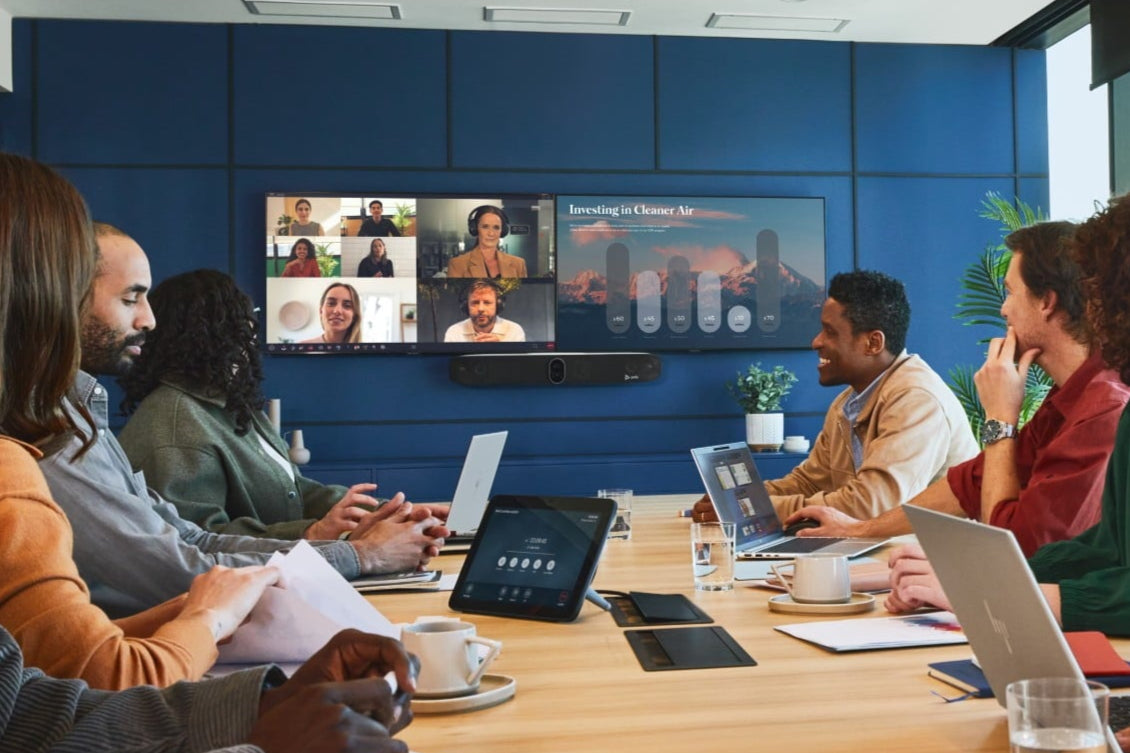 poly studio x72 camara videoconferencia