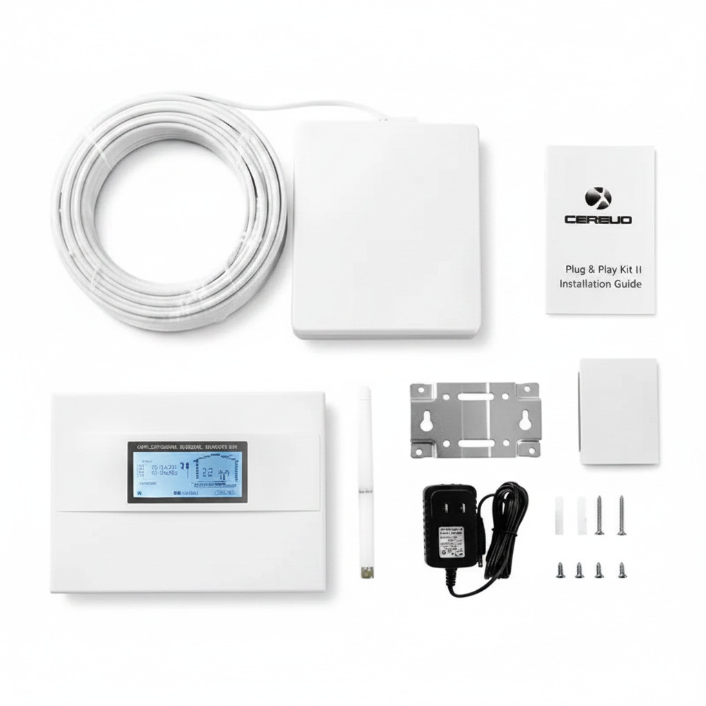 Repetidor Amplificador Celular Rain 4G 3G 2G -Videoconferencia-camara-audifono-oficina