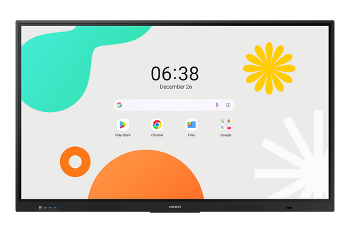 Pantalla Interactiva Samsung WAF 75” Android 14, 40 Puntos Táctiles