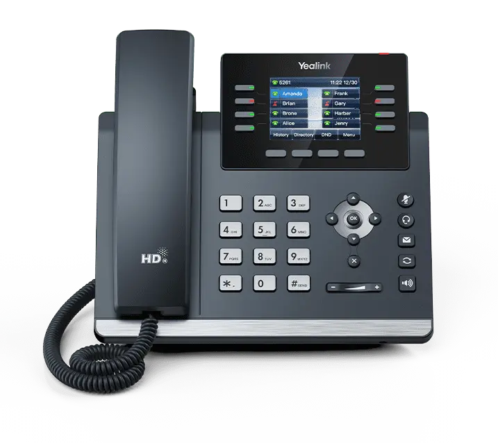 Telefono IP YEALINK T44U Giga Poe - Smarthold