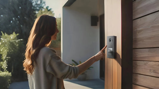 Citófono Aiphone serie JV con cámara y pantalla para acceso en edificios en Chile