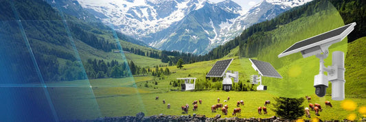 Cámaras de seguridad alimentadas por energía solar para exteriores en Chile