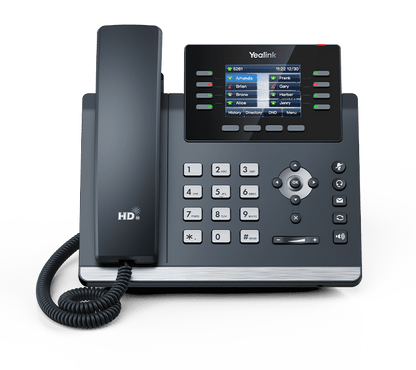 Teléfono IP Yealink SIP-T44U – 12 Líneas SIP, Pantalla 2.8", USB, PoE