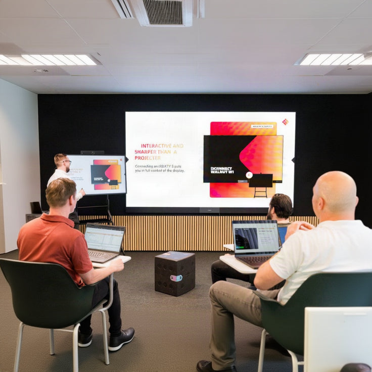 i3CONNECT Walnut W1 | Pared LED Interactiva All-in-One