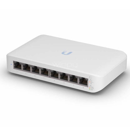 Switch UniFi USW-Lite-8-POE – 8 Puertos GbE, 52W PoE+