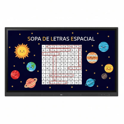 LG CreateBoard 55" Pantalla Interactiva Multitáctil IPS UHD Android 11