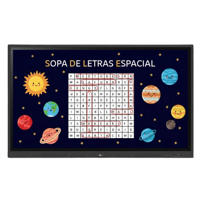 LG CreateBoard 55" Pantalla Interactiva Multitáctil IPS UHD Android 11