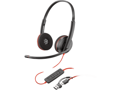 Audifono Poly 3220 Stero Usb 8X228A6