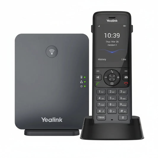 Yealink W78P | Teléfono DECT IP Inalámbrico HD | Base W70B + Auricular W78H