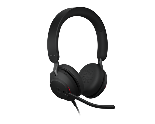 Jabra Evolve2 40 SE | Auricular USB-C/A UC Stereo Con Cancelación Ruido