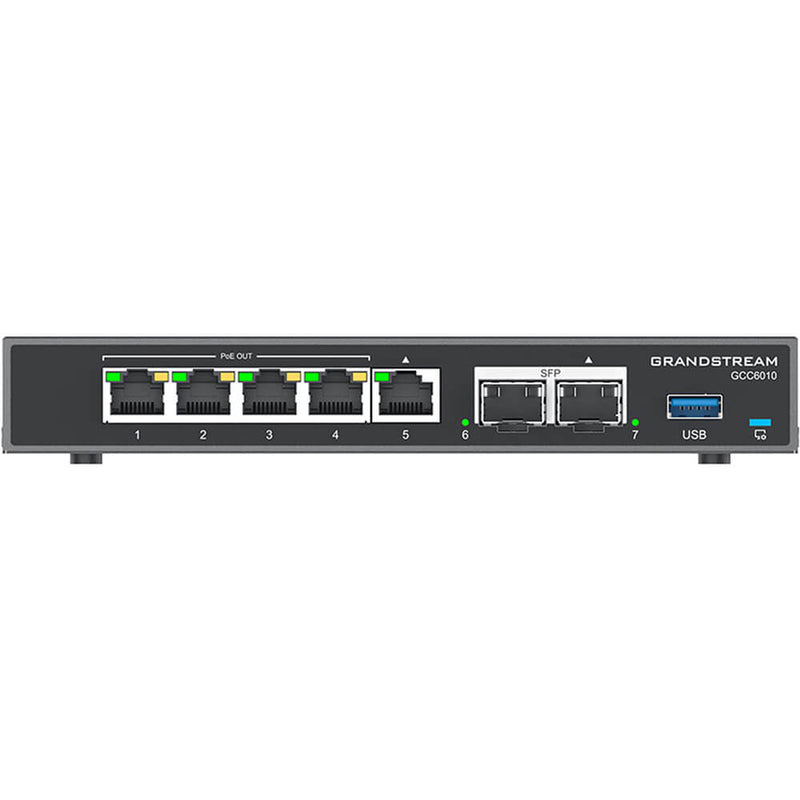 Grandstream GCC6010 Router MultiWan VPN Firewall Next Gen Switch PoE PBX IP
