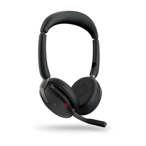 Audífonos Jabra Evolve2 65 Flex Link 380c MS Bluetooth, Cancelación de Ruido y Certificación Teams