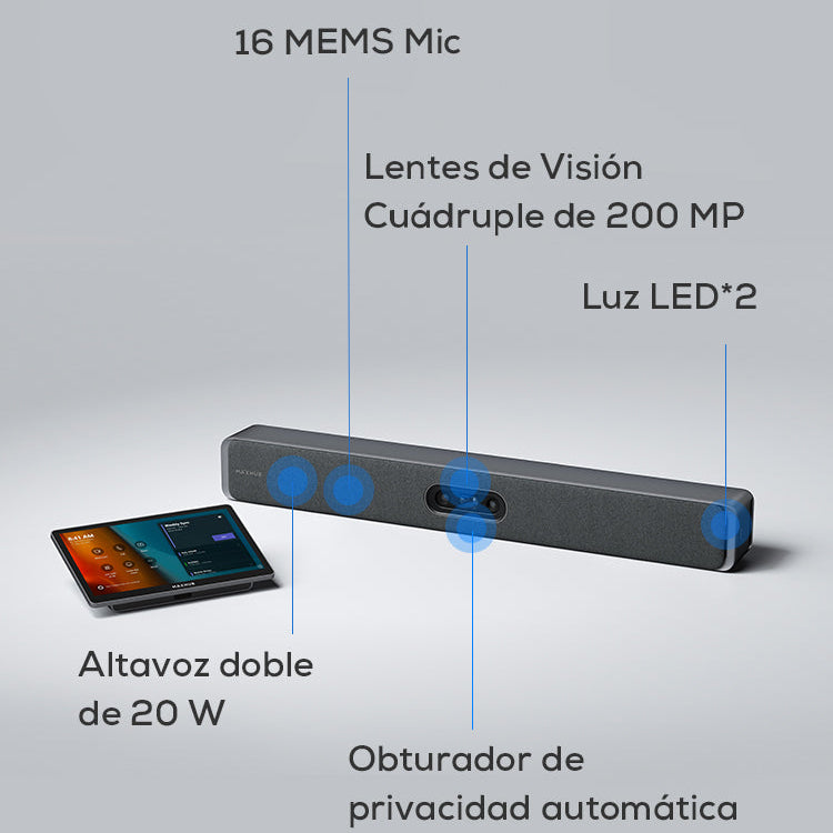 MAXHUB XBar W70 Kit | Barra Videoconferencia Windows | Todo en Uno