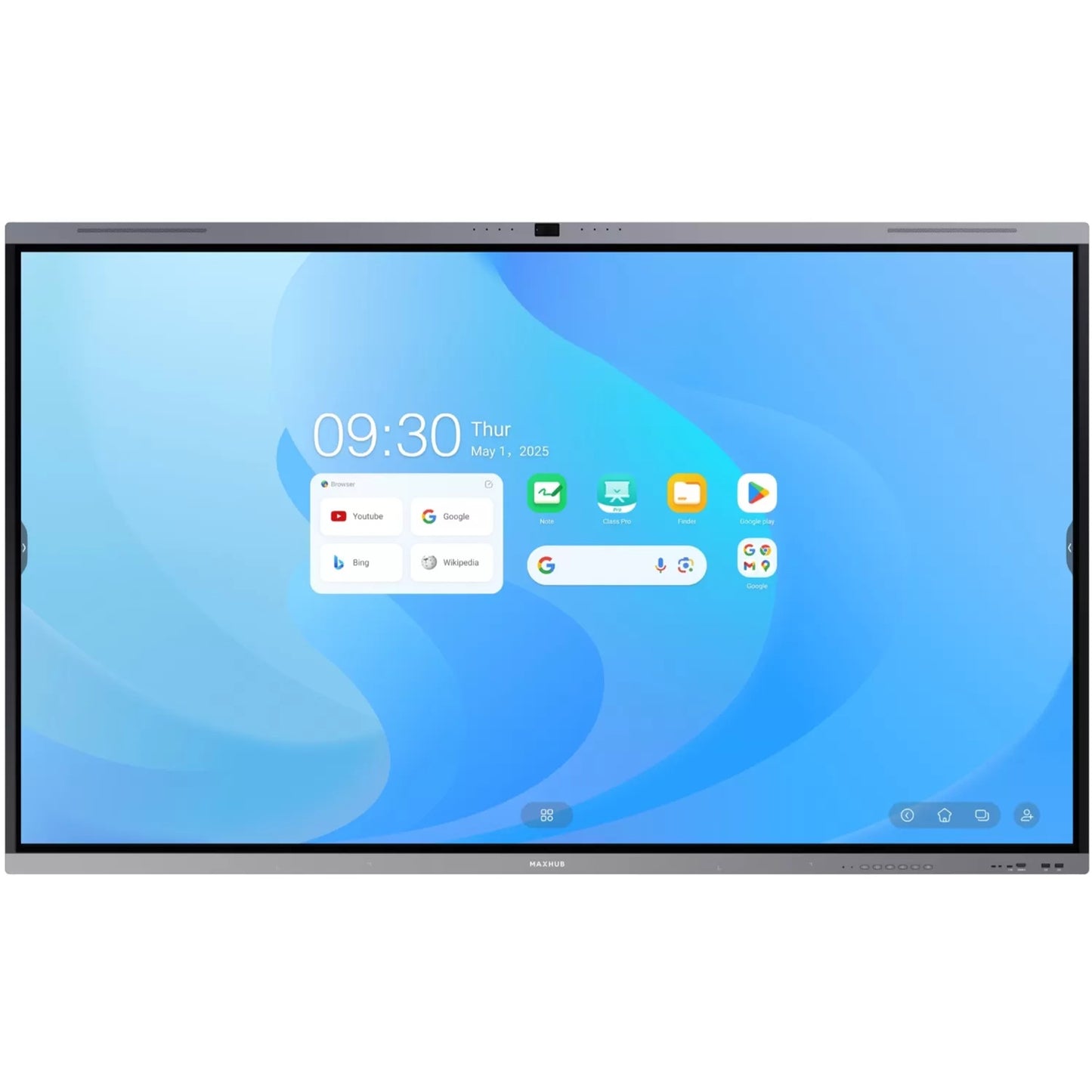 MAXHUB E40 Series U7540 Pantalla Interactiva 75" Android 15 EDLA