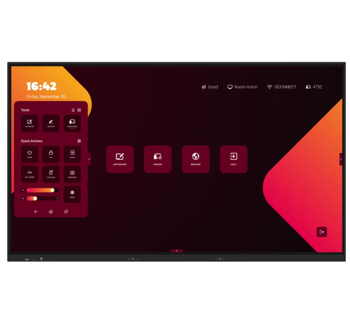 i3CONNECT Veneer 2 | Pantalla Táctil 4K Android 14 | Colaboración