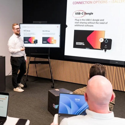 i3CONNECT Walnut W1 | Pared LED Interactiva All-in-One