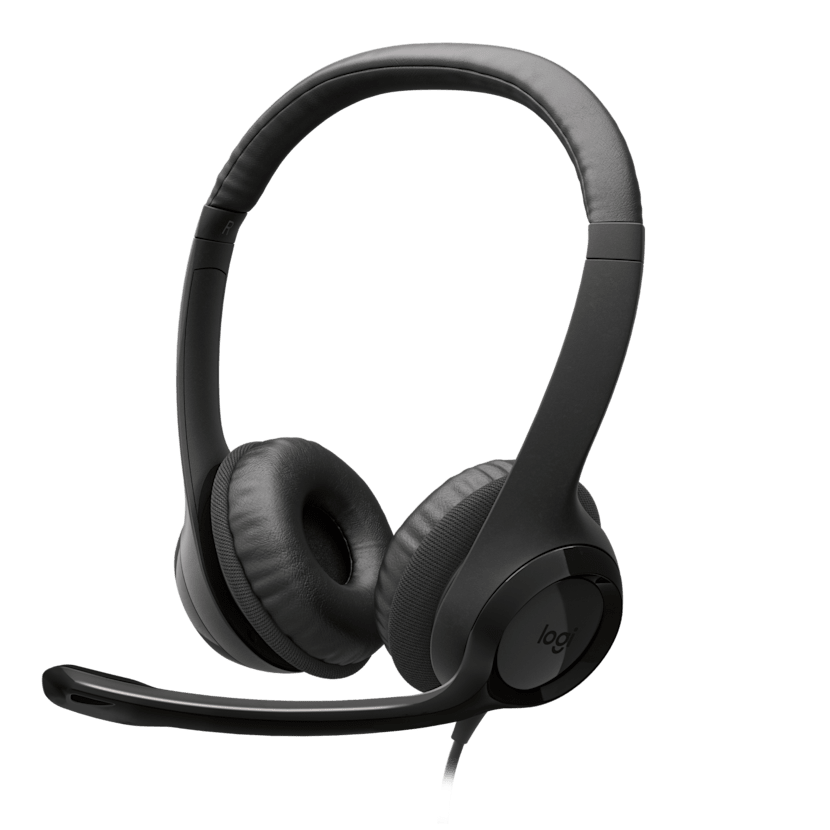 Audífonos Logitech H390 USB con micrófono y cancelación de ruido