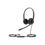 Audífonos Yealink UH34 SE Dual USB y jack 3,5 mm para oficina