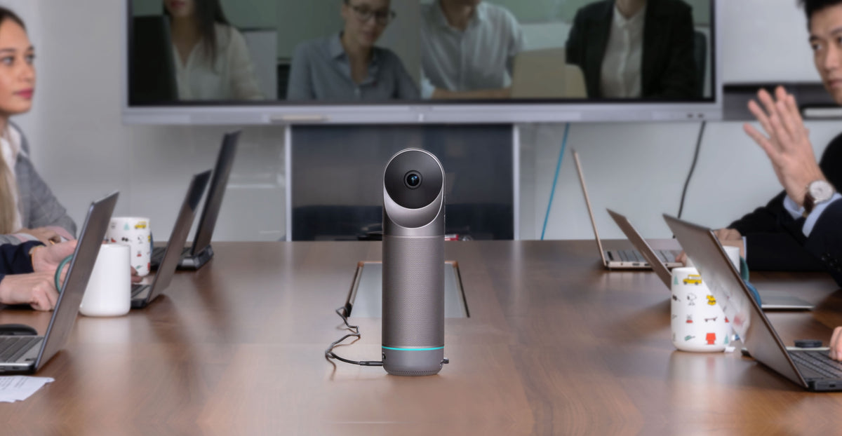 Kandao Meeting Pro | Cámara Videoconferencia 360° 4K | 8 Micrófonos Beamforming