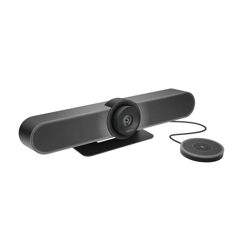 Cámara Videoconferencia Logitech MeetUp 4K + Micrófono de Expansión Combo