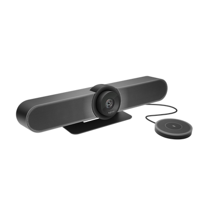 Cámara Videoconferencia Logitech MeetUp 4K + Micrófono de Expansión Combo
