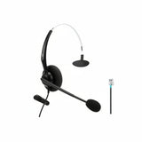 Cintillo Telefonico MONOAURAL RJ9 ULTRA LIVIANO VT2000 - NC VBET + CABLE ALTA DISPONIBILIDAD RJ9 - Smarthold
