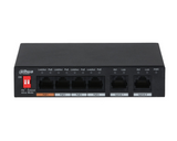 Switch PoE Dahua DH-PFS3006-4ET-60 de 6 puertos y 60 W