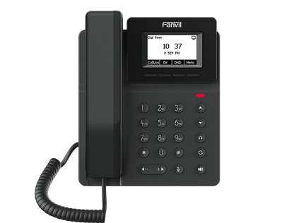 FANVIL V50G teléfono IP SIP con pantalla de 2,3 pulgadas, Gigabit y PoE