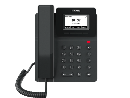 FANVIL V50G teléfono IP SIP con pantalla de 2,3 pulgadas, Gigabit y PoE