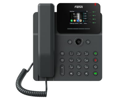 FANVIL V61G teléfono IP SIP pantalla color 2,4 pulgadas, 4 líneas y PoE