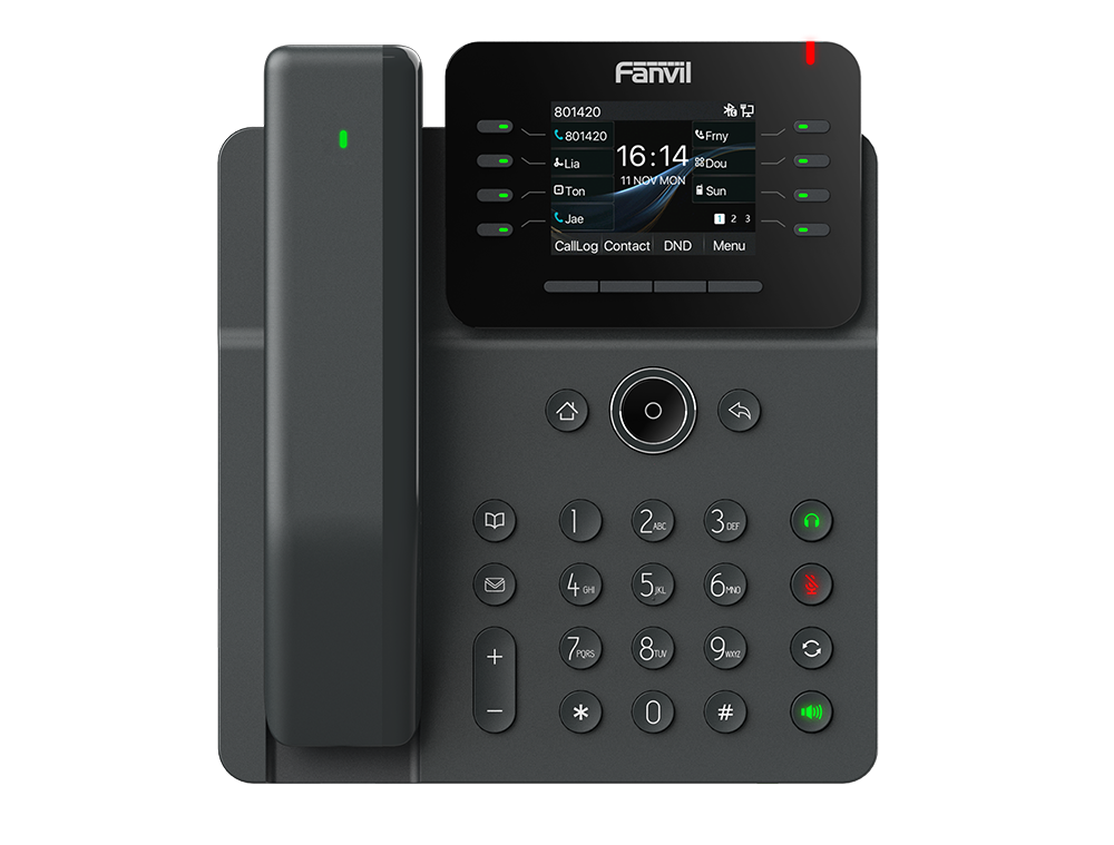 FANVIL V62 Pro teléfono IP SIP con auricular inalámbrico Bluetooth y PoE