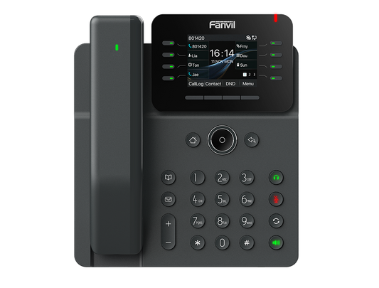 FANVIL V62 Pro teléfono IP SIP con auricular inalámbrico Bluetooth y PoE
