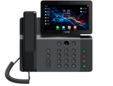 Fanvil V66 teléfono IP SIP pantalla táctil 7 pulgadas vista frontal