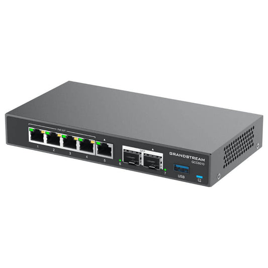 Router Grandstream GCC6010 MultiWAN con VPN, firewall y PoE