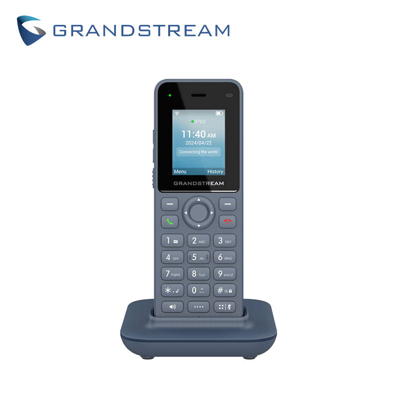 Teléfono IP inalámbrico Grandstream WP816, vista lateral