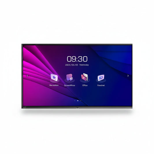 Pantalla comercial HORION P6A 4K con duplicación inalámbrica