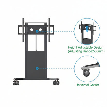 Soporte eléctrico iBOARD EST010 ajustable en altura para pantallas interactivas