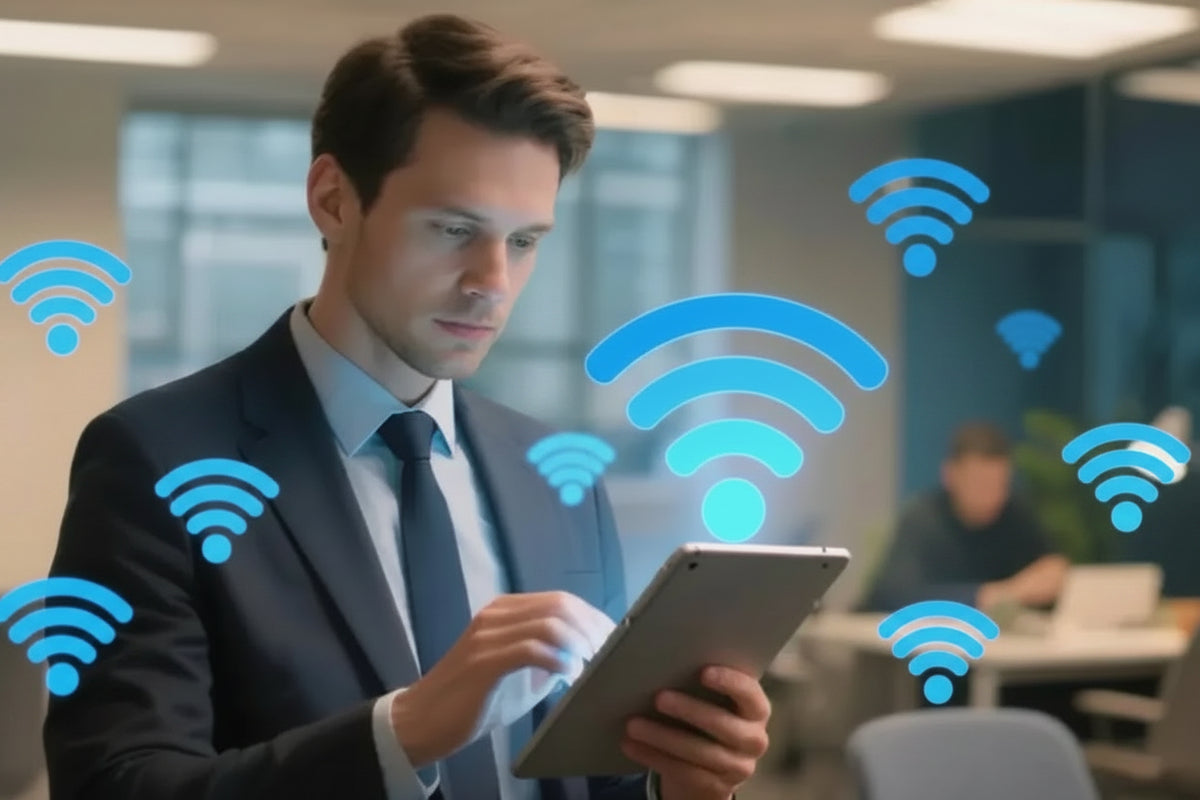 Instalación de red WiFi empresarial para oficinas en Chile